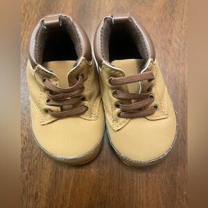Goldbug Tan Baby Walker Shoes